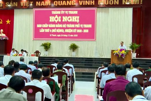 Đảng bộ thành phố Vị Thanh: Tập trung nâng chất lượng đô thị loại II trong năm 2021